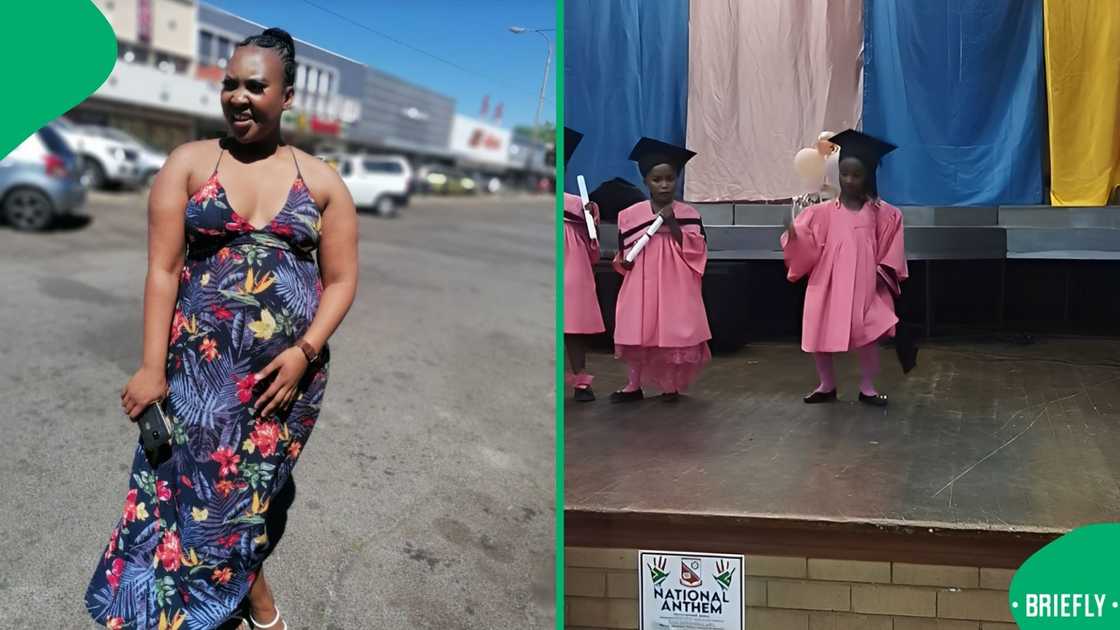 Graduation attendees cheered for her, making her more confident Graduation attendees cheered for her, making her more confident