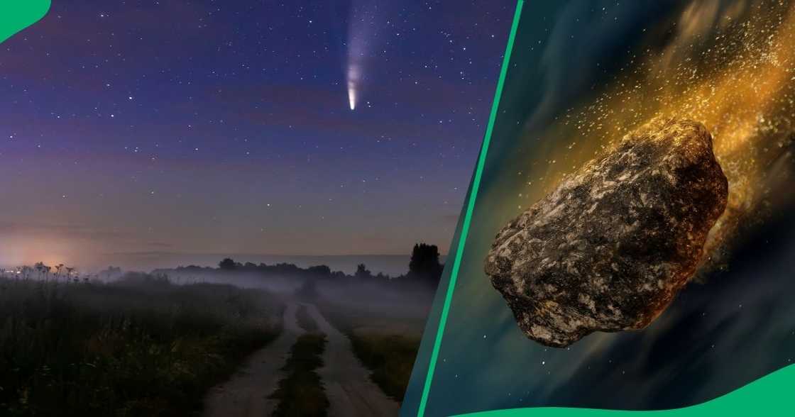 Meteorite experienced in different parts of SA Meteorite experienced in different parts of SA