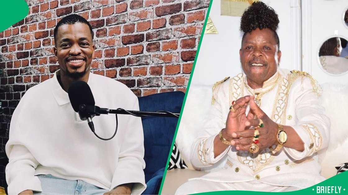 Papa Penny inspired Mpho Popps for another skit Papa Penny inspired Mpho Popps for another skit