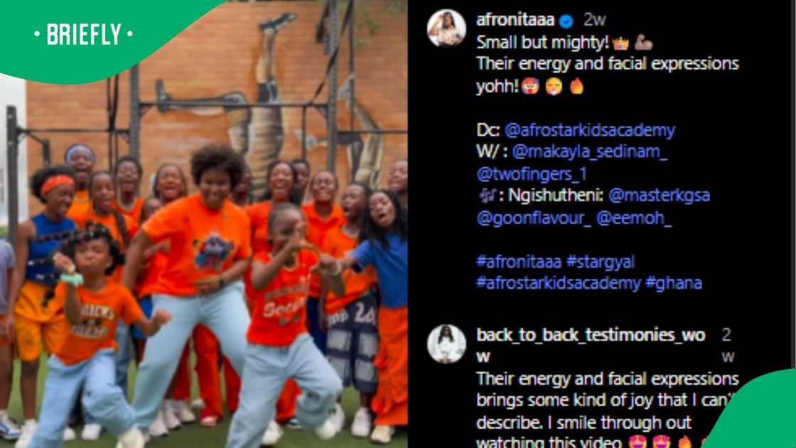 Ghanaian dancer and choreographer Afronita dances to Amapiano, leaving Mzansi impressed Ghanaian dancer and choreographer Afronita dances to Amapiano, leaving Mzansi impressed