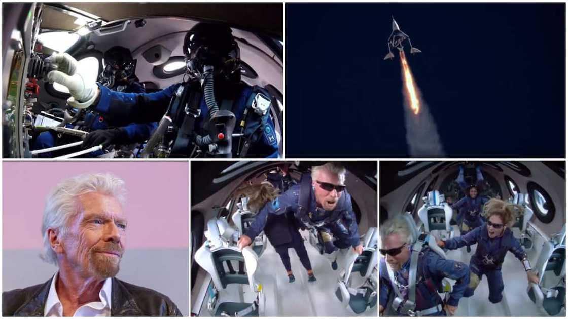 People were wowed when they saw the moment he landed in space. People were wowed when they saw the moment he landed in space.