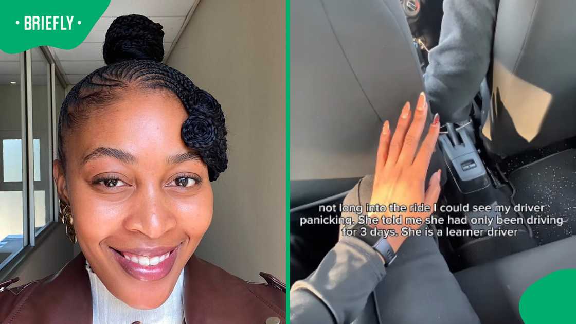 South African woman praised after helping nervous Uber learner driver complete trip South African woman praised after helping nervous Uber learner driver complete trip