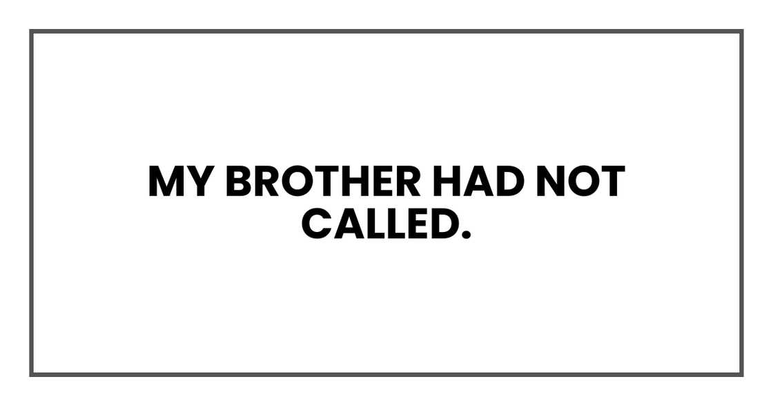 Morning silence. Morning silence.