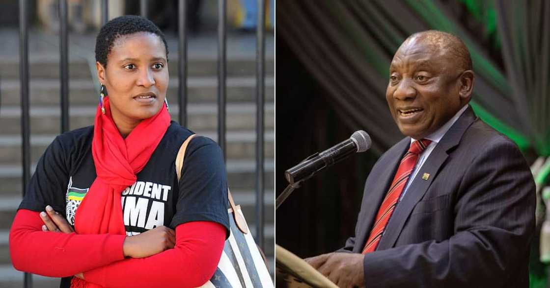 Duduzile Zuma, Jacob Zuma, Cyril Ramaphosa, Fires shots, Twitter reactions Duduzile Zuma, Jacob Zuma, Cyril Ramaphosa, Fires shots, Twitter reactions