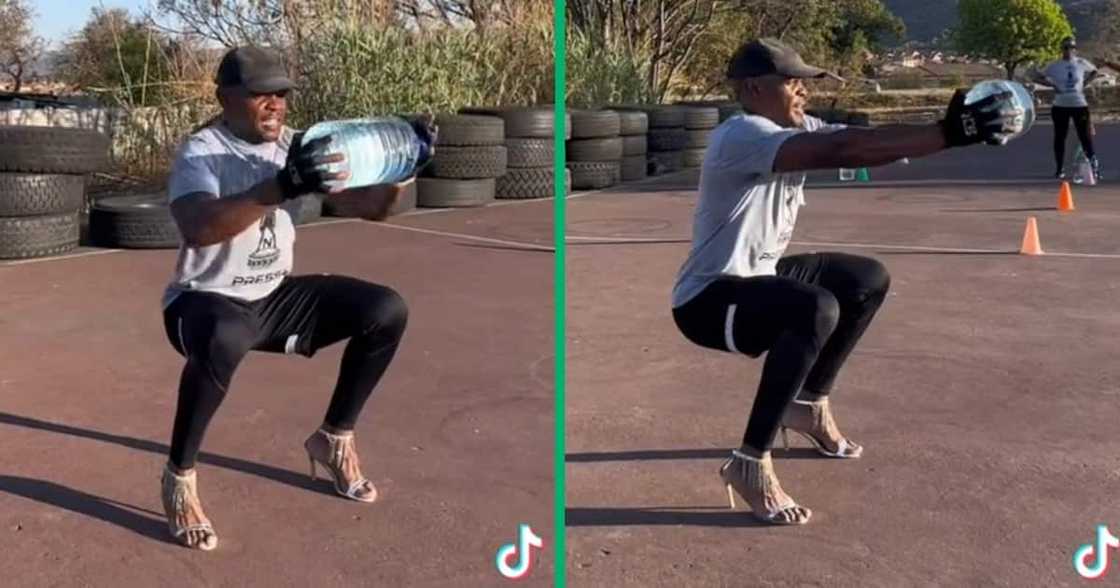 A physically fit SA man A physically fit SA man