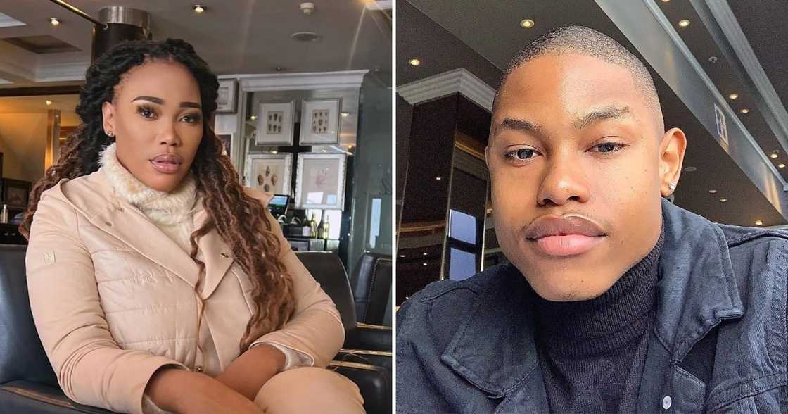 Sonia Mbele's son Donell checked into rehab Sonia Mbele's son Donell checked into rehab