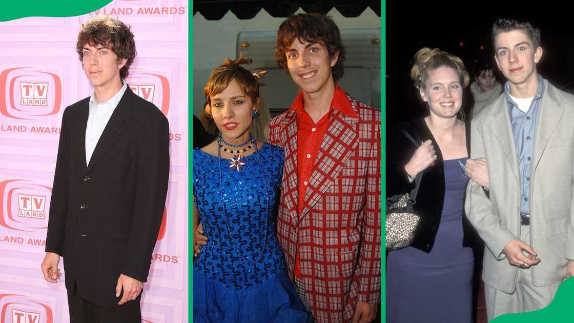 Noah at the 2009 TV Land Awards (L). Taran and Heidi Van Pelt at PETA’s 2005 Anniversary Gala (C). The duo at Walt Disney Studios in 1999 (R).