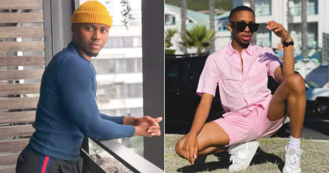 Lasizwe's rumored bae Wiseman Zitha squashes the gay rumours