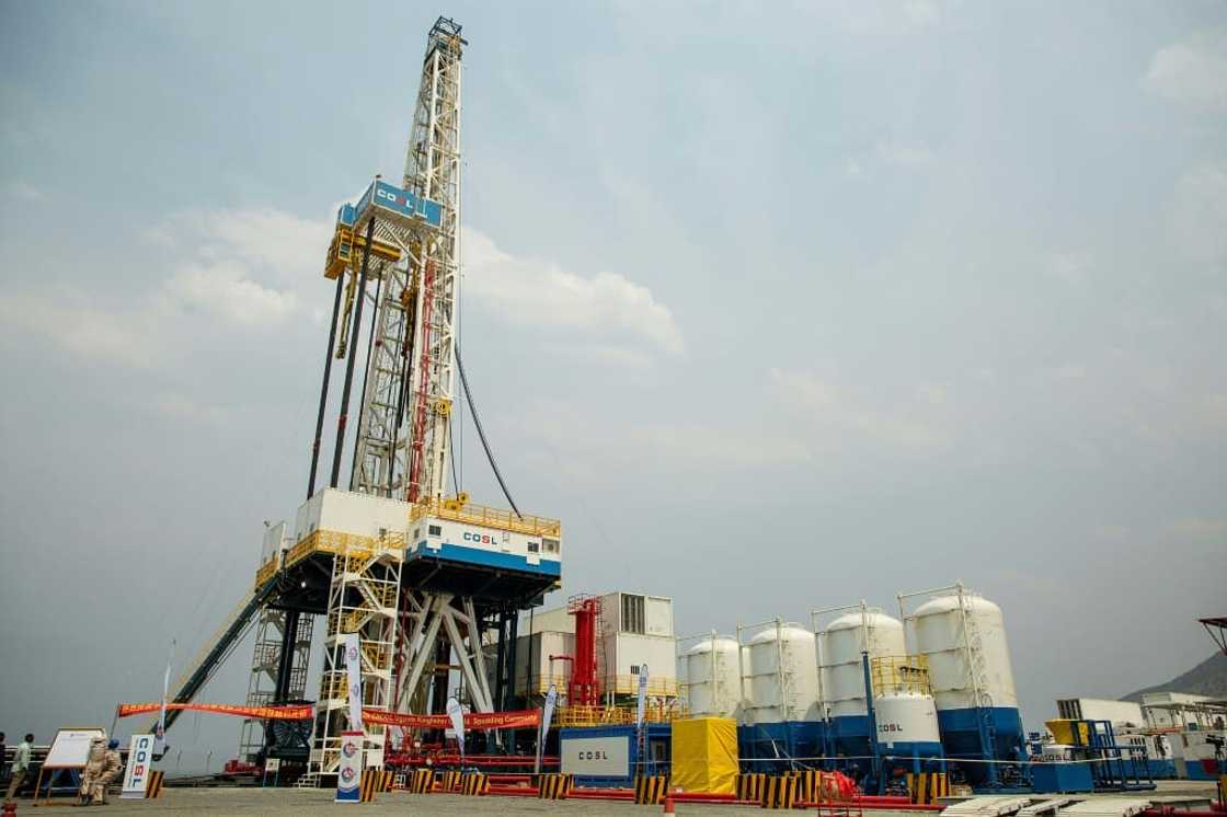 Drilling at the Kingfisher oilfields in Uganda was launched in late January