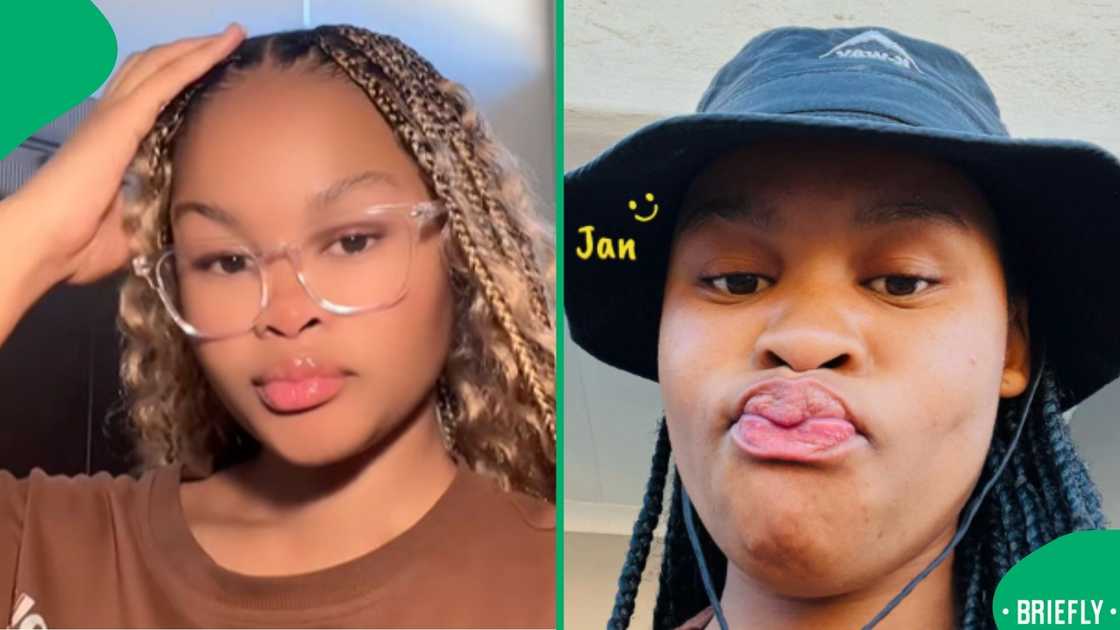 Online users laughed after seeing a woman use her driver’s license while enjoying cake in a TikTok video