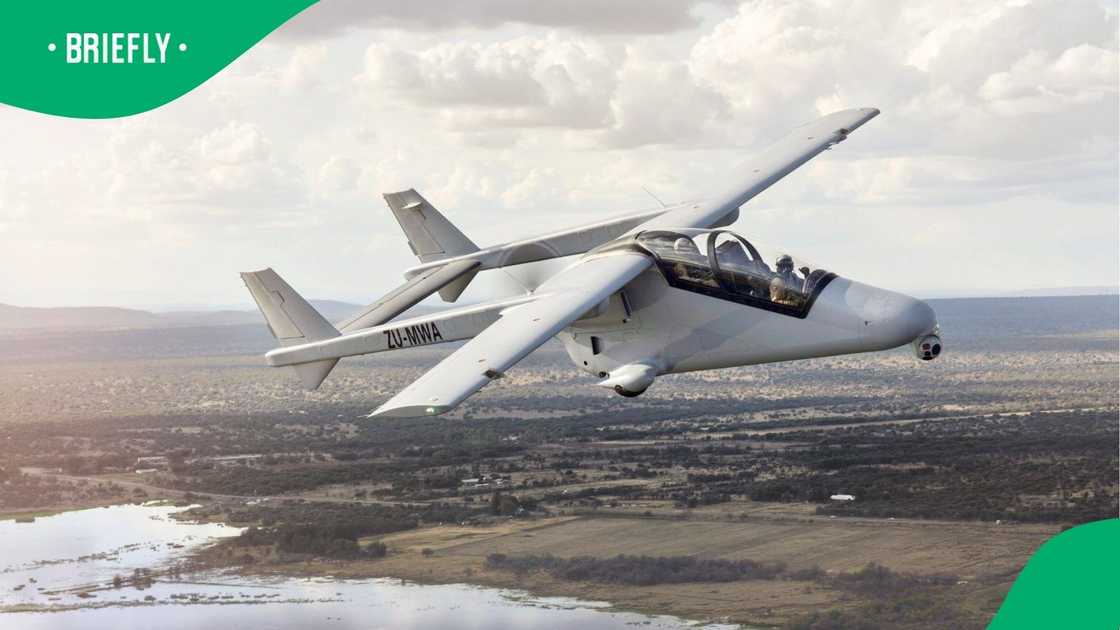 The Mwari Counter-UAS platform uses configurable sensors and modular weapon pods to intercept low-altitude aerial threats