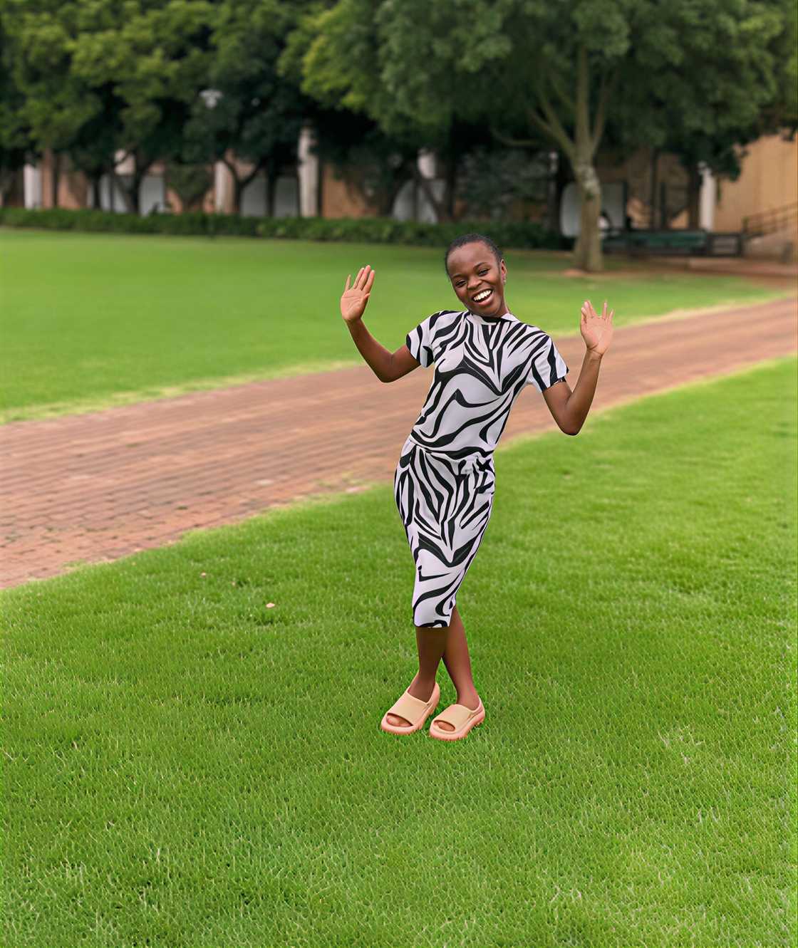 A young woman shared all the South African universities that accepted her for the 2026 academic year.