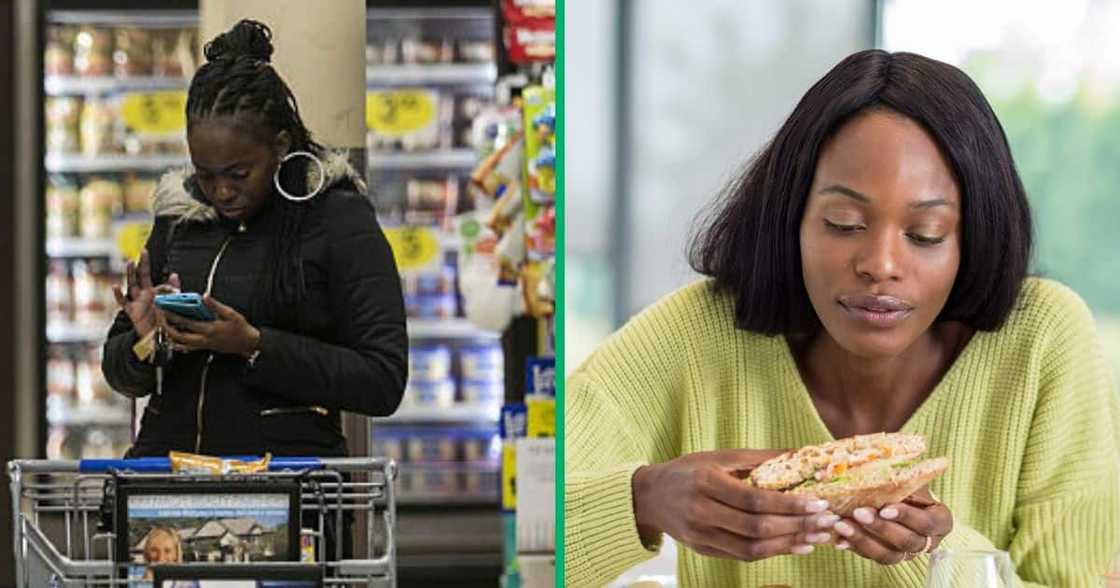 A TikTok video shows a woman finding maggots in food from Mitchell's Plain shops A TikTok video shows a woman finding maggots in food from Mitchell's Plain shops