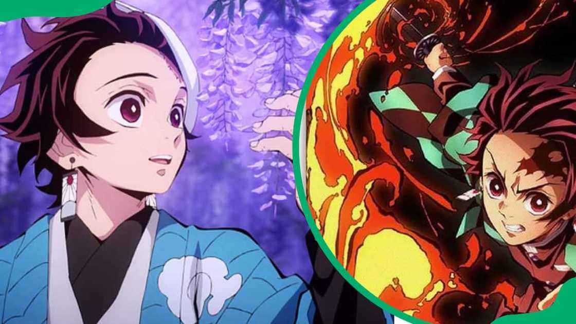 Tanjiro in action Tanjiro in action