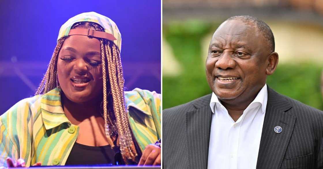 DBN Gogo and President Cyril Ramaphosa DBN Gogo and President Cyril Ramaphosa