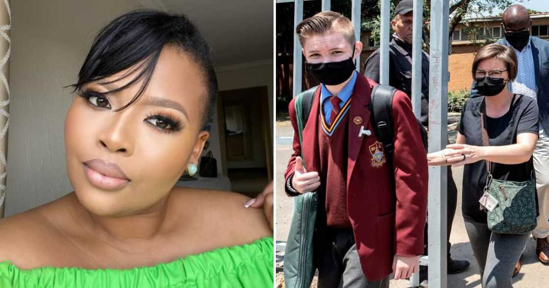 Media personality, Anele Mdoda, Racism, Racist, Hoërskool Jan Viljoen, Johannesburg, Randfontein, High school, Learners, Gauteng Education MEC, Panyaza Lesufi Media personality, Anele Mdoda, Racism, Racist, Hoërskool Jan Viljoen, Johannesburg, Randfontein, High school, Learners, Gauteng Education MEC, Panyaza Lesufi