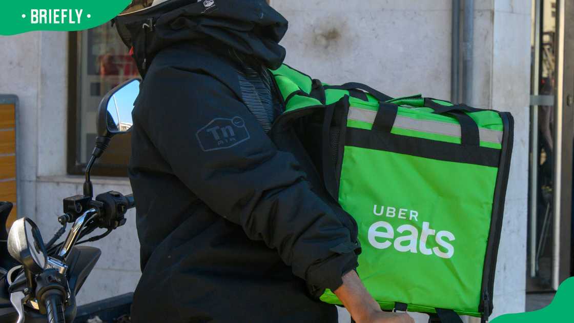 Uber Eats driver
