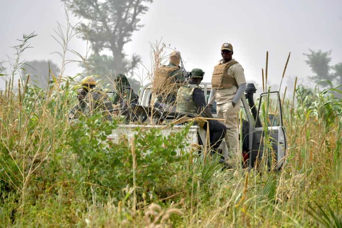 Niger troops, trained by the Belgians, have been deployed along the border with Nigeria in a military operation called "Hedgehog Hunt" Niger troops, trained by the Belgians, have been deployed along the border with Nigeria in a military operation called "Hedgehog Hunt"