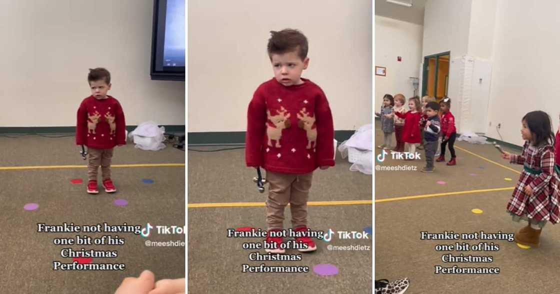 Frankie hating his Christmas concert Frankie hating his Christmas concert