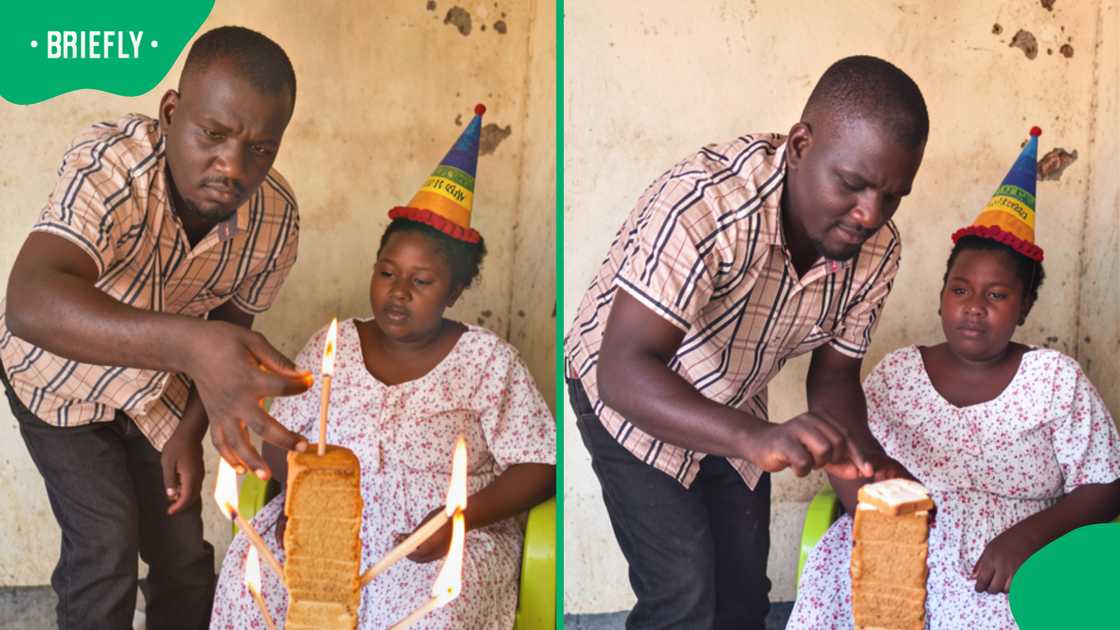 Ugandan couple goes viral after celebrating birthday with bread and matchsticks Ugandan couple goes viral after celebrating birthday with bread and matchsticks