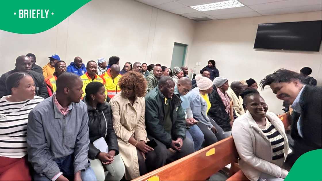 The Khayelitsha Magistrate's Court was packed