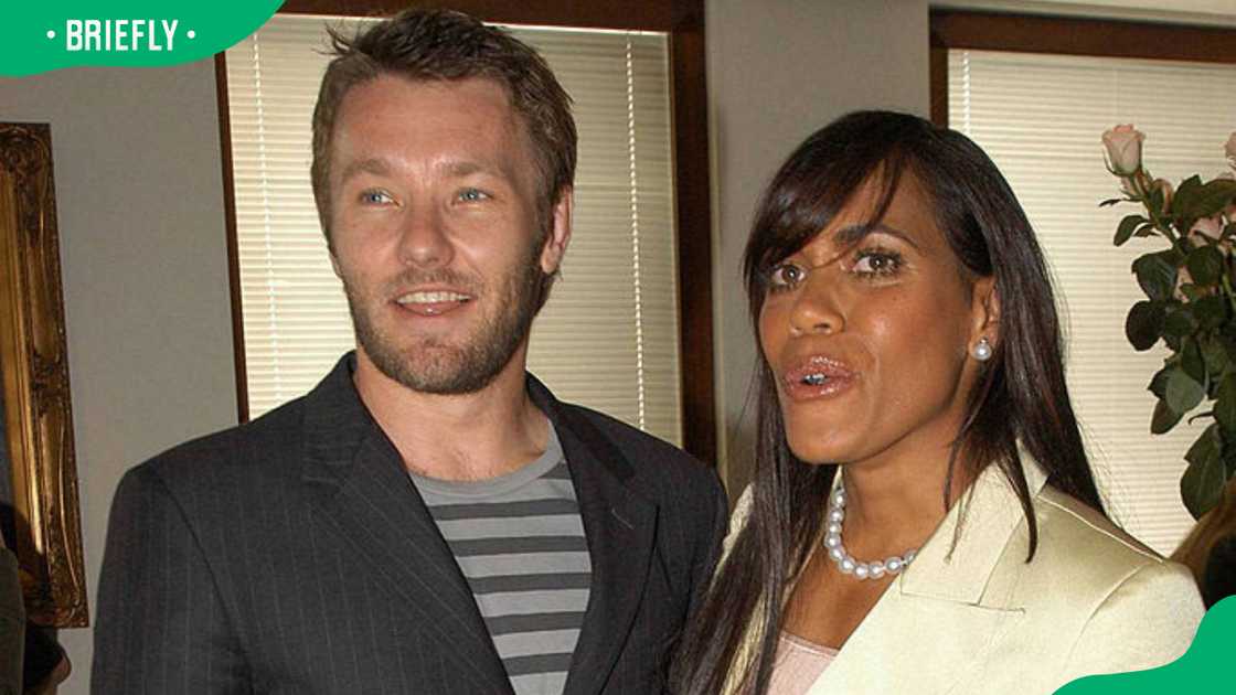 Joel Edgerton and Cathy Freeman in Melbourne, Victoria, Australia. Joel Edgerton and Cathy Freeman in Melbourne, Victoria, Australia.