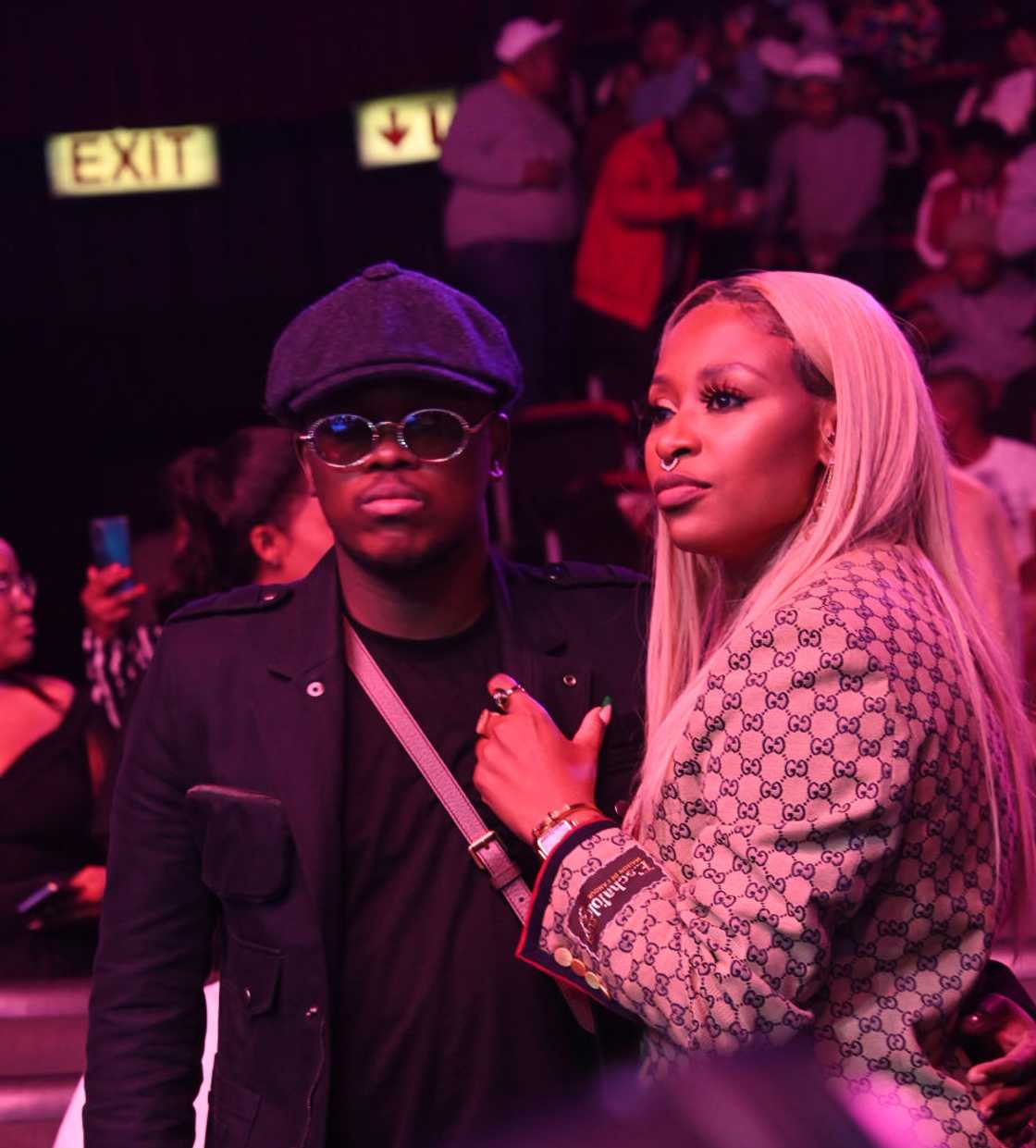 Murdah Bongz and DJ Zinhle have two kids. Murdah Bongz and DJ Zinhle have two kids.