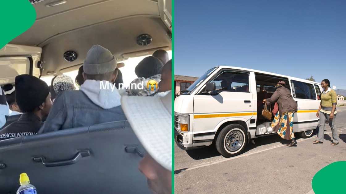 Mzansi laughs at woman who ruined man's taxi dance