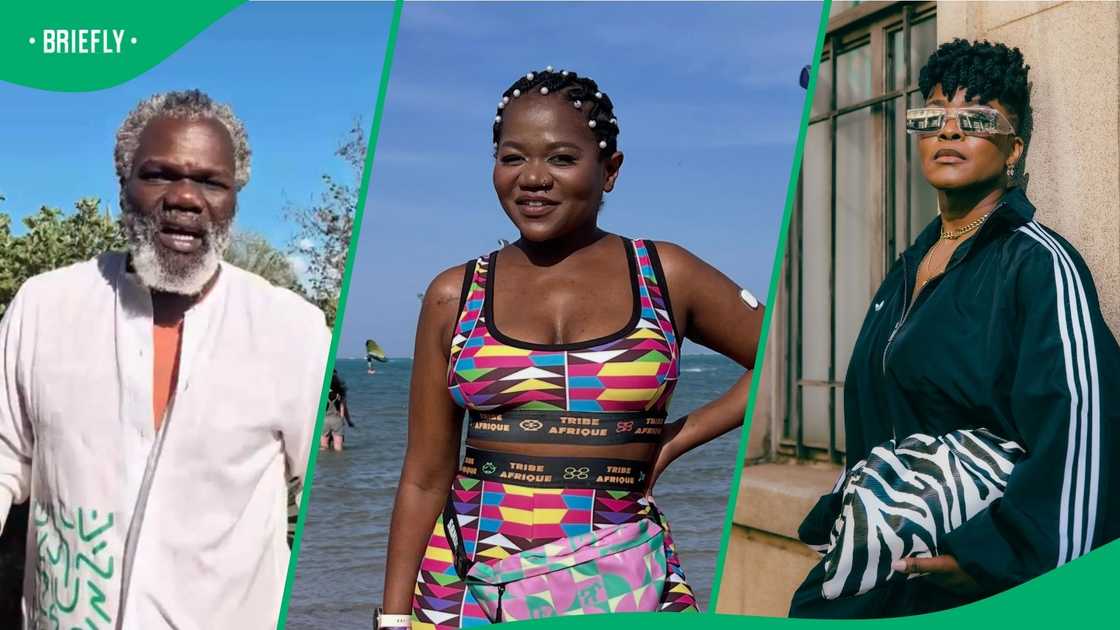 Busiswa stunned by video of DJ Lamiez Holworthy lookalike's interaction with Mbuso Khoza