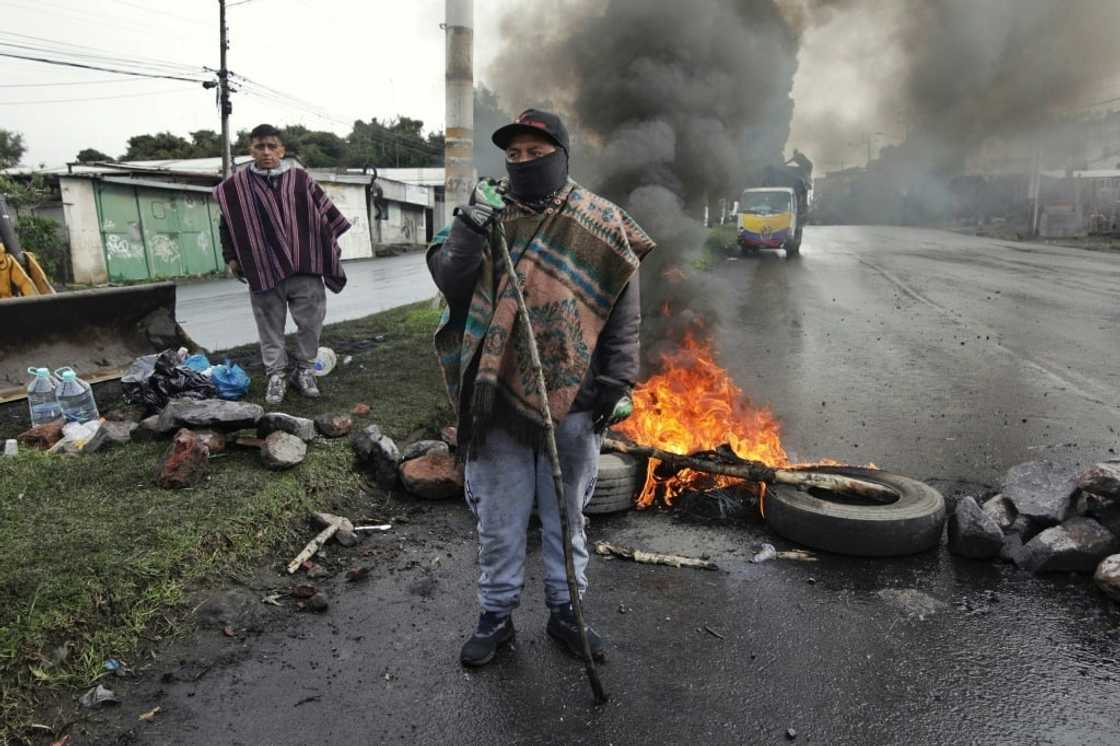Demonstrations have seen roads barricaded across Ecuador, cost the economy tens of millions of dollars and left dozens injured Demonstrations have seen roads barricaded across Ecuador, cost the economy tens of millions of dollars and left dozens injured