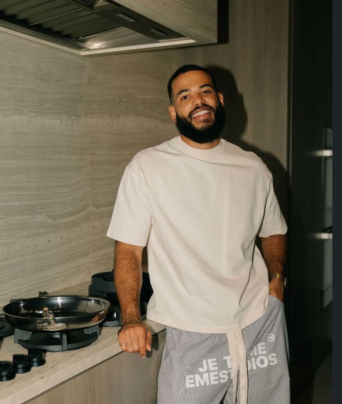 Social media influencer and chef Desmond Scott posed in a picture.