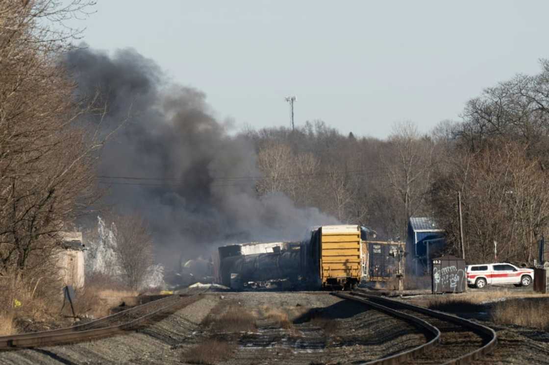 The Biden administration has been criticized over its response to the toxic train derailment in the midwestern US state of Ohio The Biden administration has been criticized over its response to the toxic train derailment in the midwestern US state of Ohio