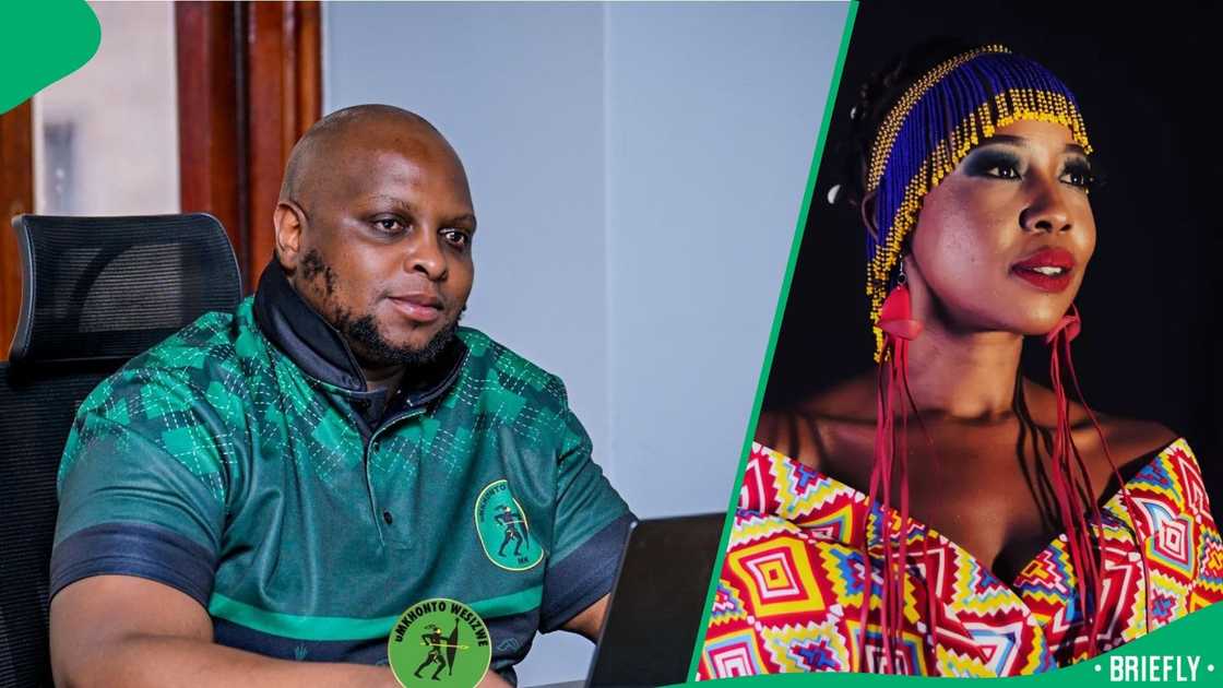Ntsiki Mazwai backs Floyd Shivambu amid speculation Ntsiki Mazwai backs Floyd Shivambu amid speculation
