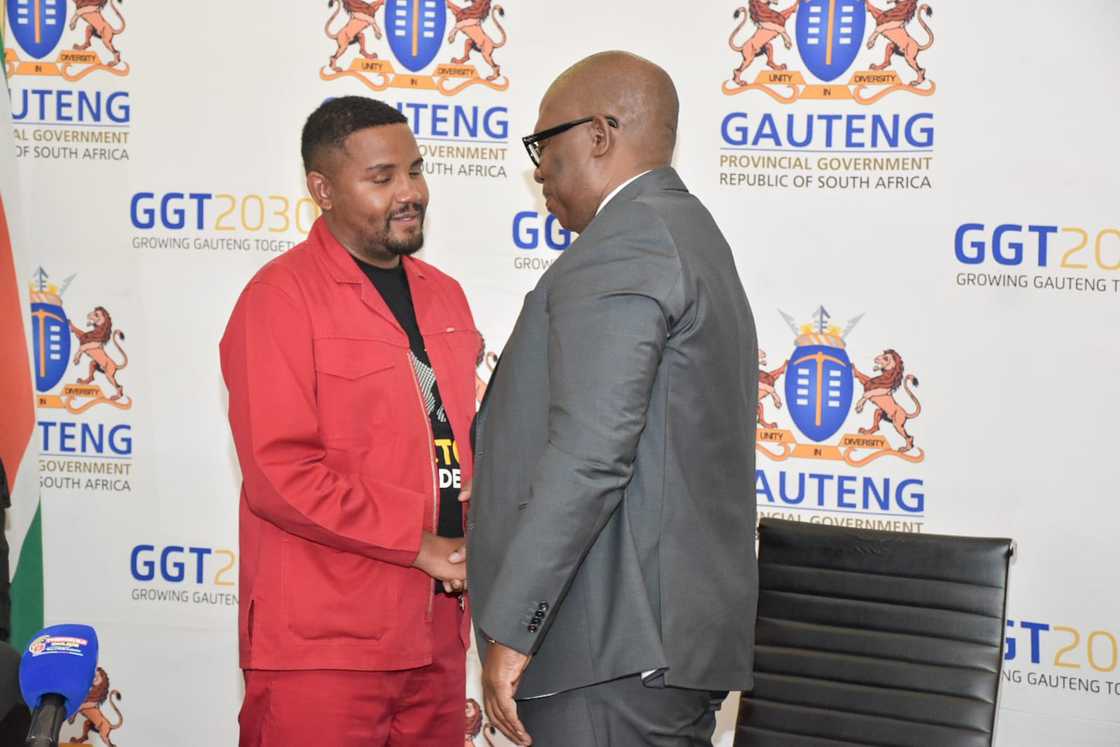 Premier Panyaza Lesufi's cabinet reshuffle included appointing the EFF's Nkululeko Dunga