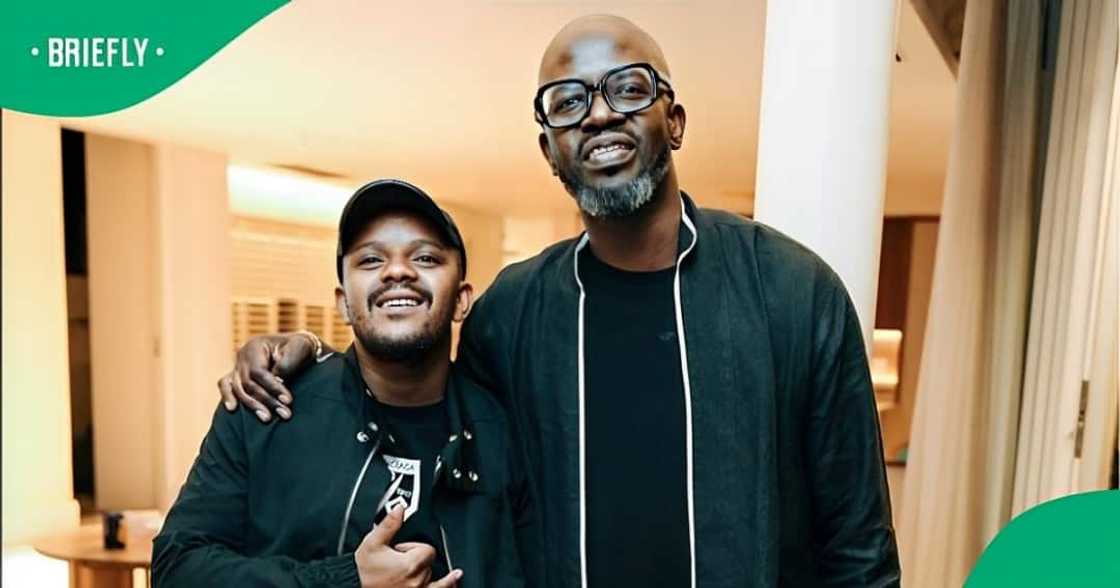 DJ Black Coffee congratulates Kabza DJ Black Coffee congratulates Kabza