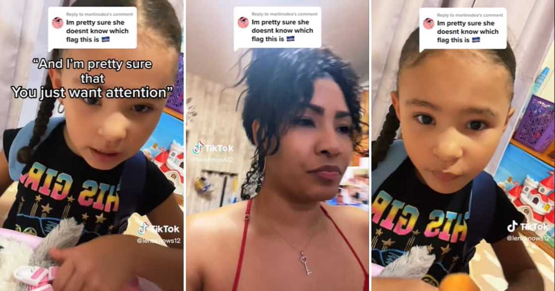 TikTok user Maddy and her genius daughter TikTok user Maddy and her genius daughter