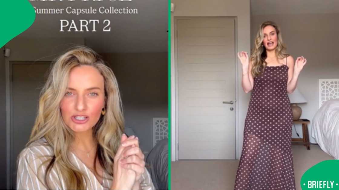 A woman encouraged shopping enthusiasts to explore high-street fashion without breaking the bank A woman encouraged shopping enthusiasts to explore high-street fashion without breaking the bank