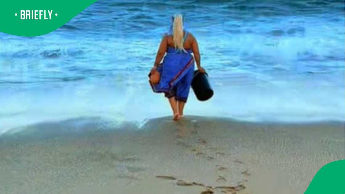 Sangoma initiated in ocean