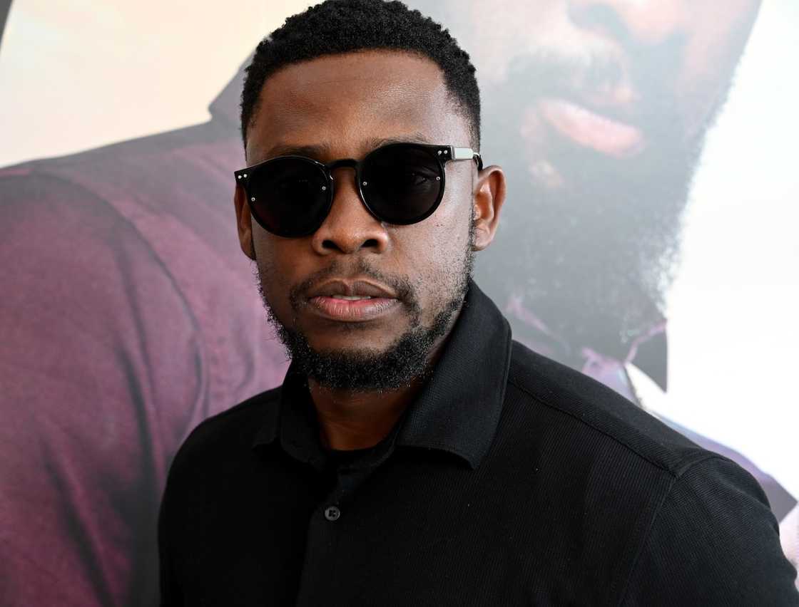 Wiseman Mncube at The Wife premiere Wiseman Mncube at The Wife premiere