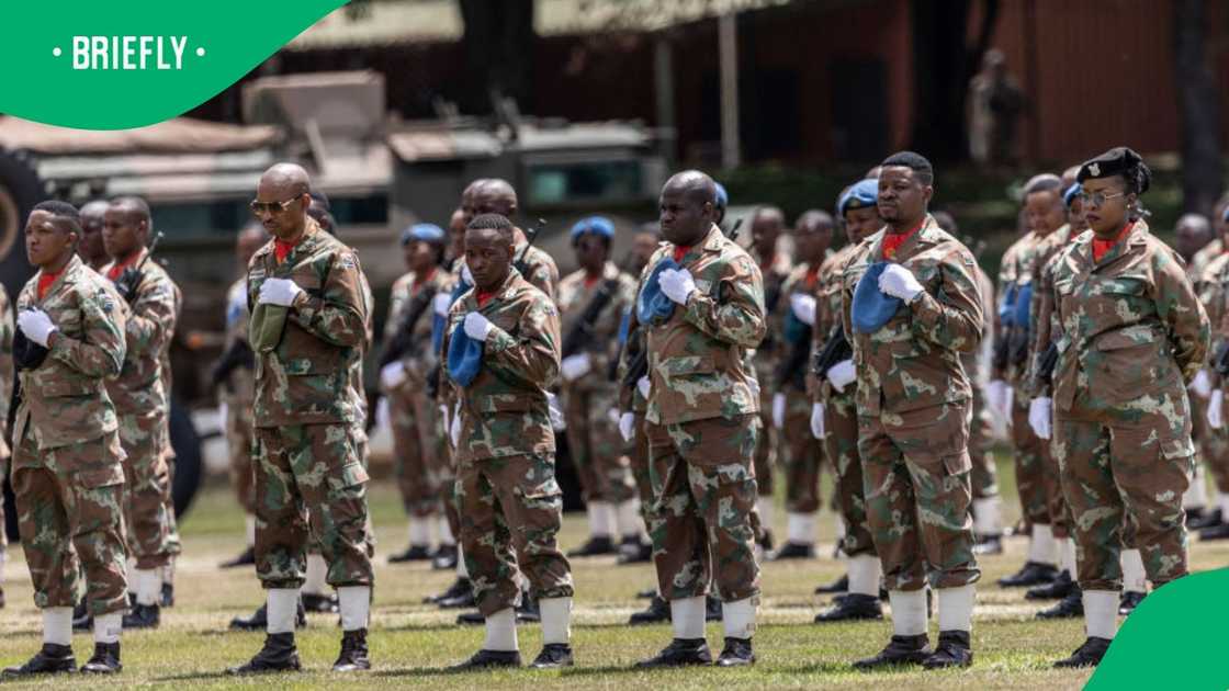 The SANDF announced the names of the 14 soldiers who died The SANDF announced the names of the 14 soldiers who died