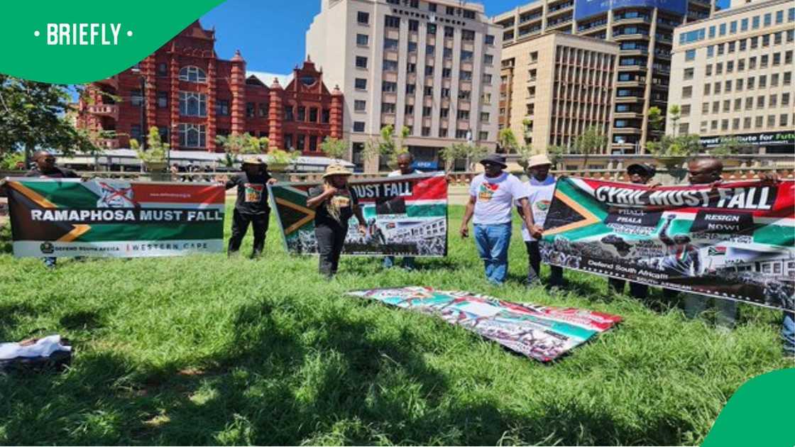 The Defend South Africa movement want Cyril Ramaphosa gone The Defend South Africa movement want Cyril Ramaphosa gone