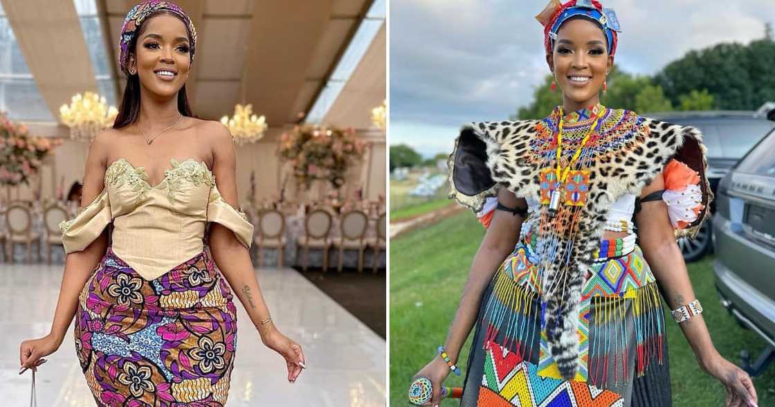A gorgeous social media influencer looked fab in traditional Zulu attire A gorgeous social media influencer looked fab in traditional Zulu attire
