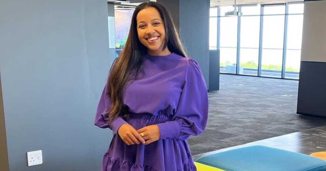 A young accountant is happy that she will be able to register as a chartered accountant A young accountant is happy that she will be able to register as a chartered accountant