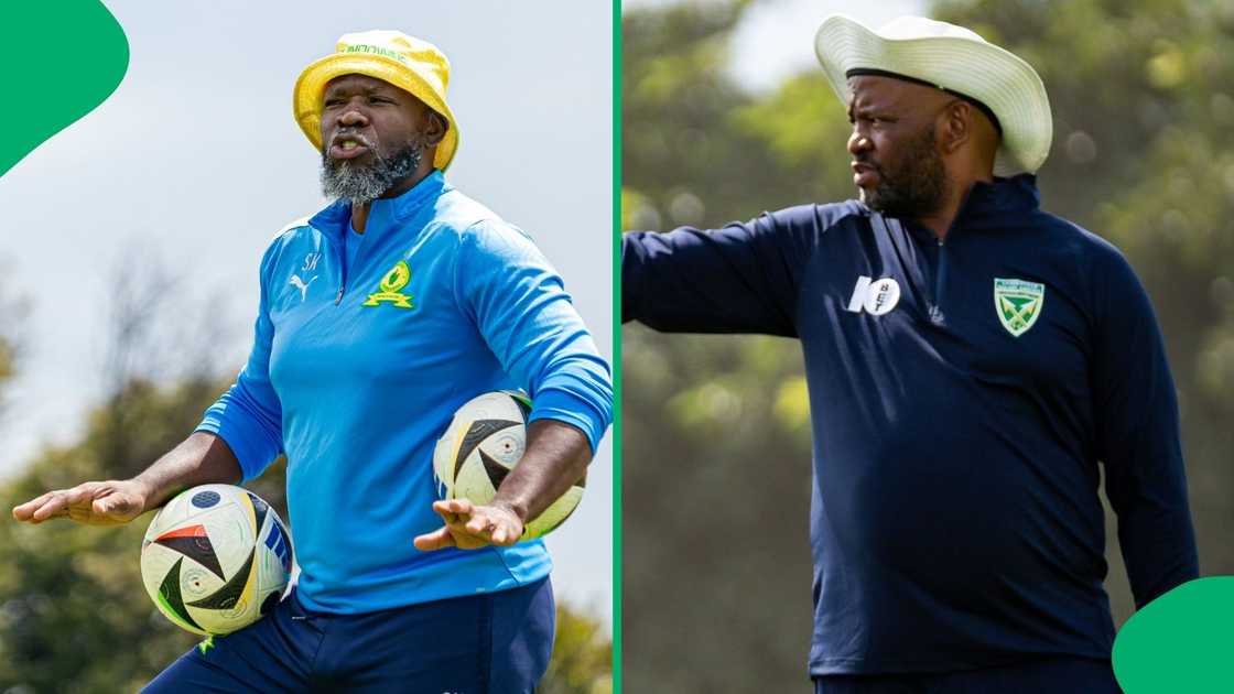 Steve Komphela and Manqoba Mngqithi attended SAFA refresher cources. Steve Komphela and Manqoba Mngqithi attended SAFA refresher cources.