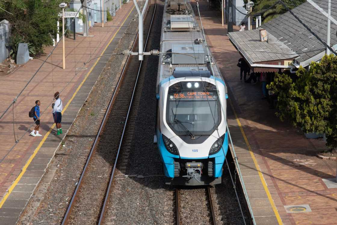 A vehicle collided with a train in Cape Town, Western Cape A vehicle collided with a train in Cape Town, Western Cape