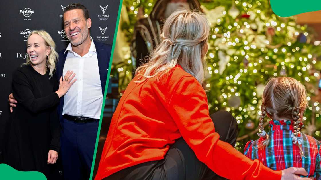 Tony Robbins' family Tony Robbins' family