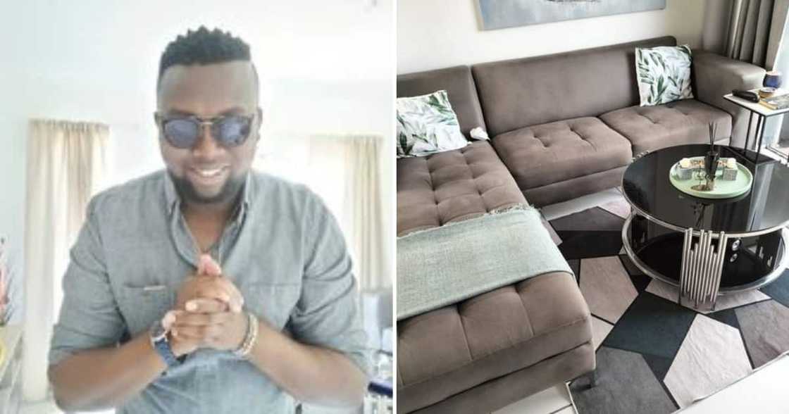 Sipho Nozulu Mbulawa and his beautiful home Sipho Nozulu Mbulawa and his beautiful home