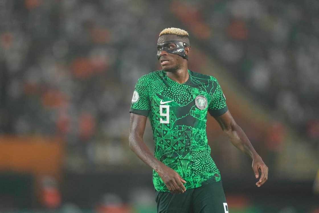 Osimhen was declared fit to play during Nigeria'S AFCON 2023 match against Bafana Bafana Osimhen was declared fit to play during Nigeria'S AFCON 2023 match against Bafana Bafana