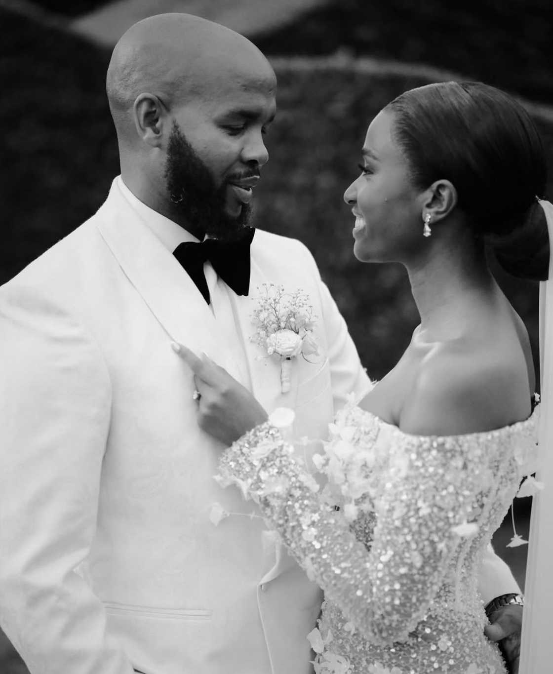 Zozibini Tunzi's wedding was a star-studded affair