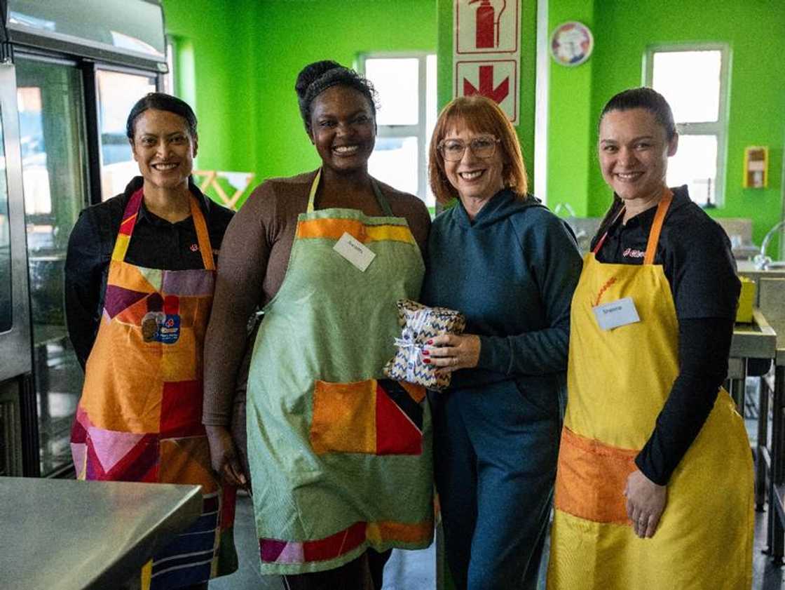Participants can now use these new recipes to expand their community food businesses Participants can now use these new recipes to expand their community food businesses
